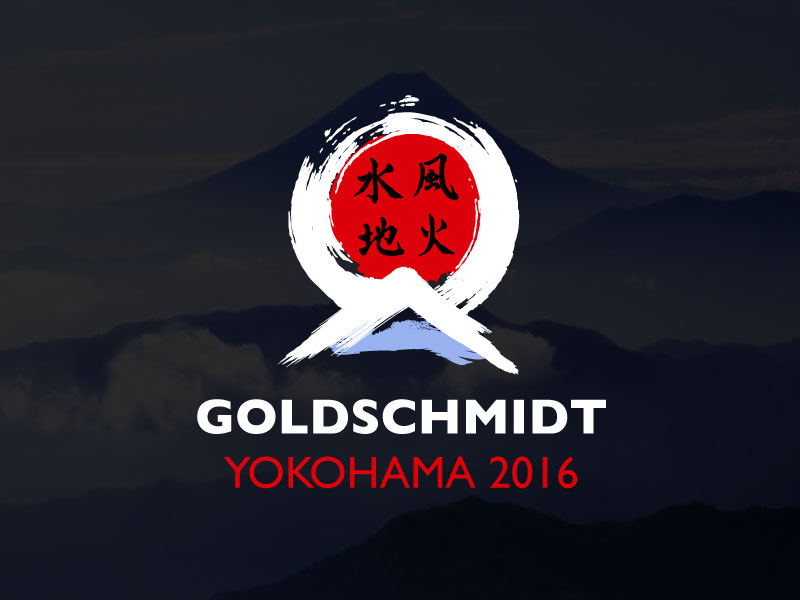 Goldschmidt, Yokohama, Japan, 26 June - 1 July 2016