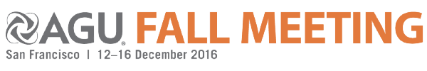 AGU Fall Meeting, San Francisco, California, 12-16 December 2016